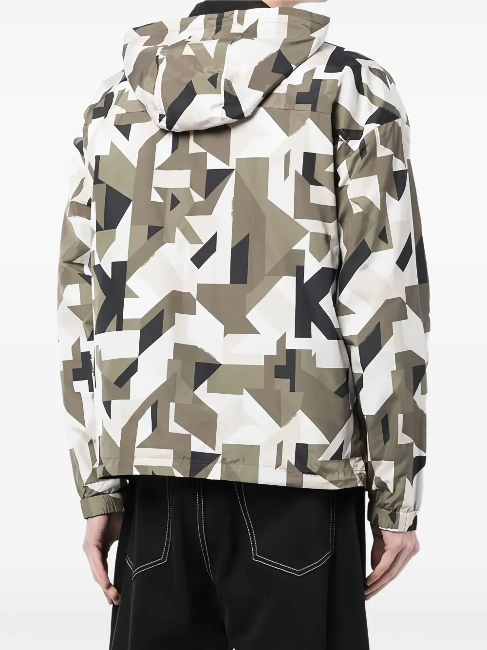 Karl Lagerfeld Jack met capuchon Groen