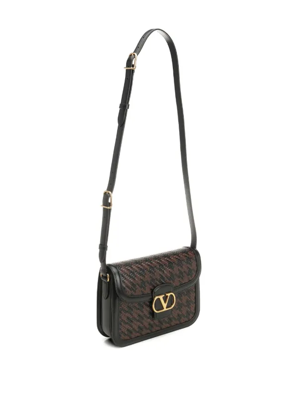 Valentino Garavani 9TO5 レザーショルダーバッグ S | ブラック 