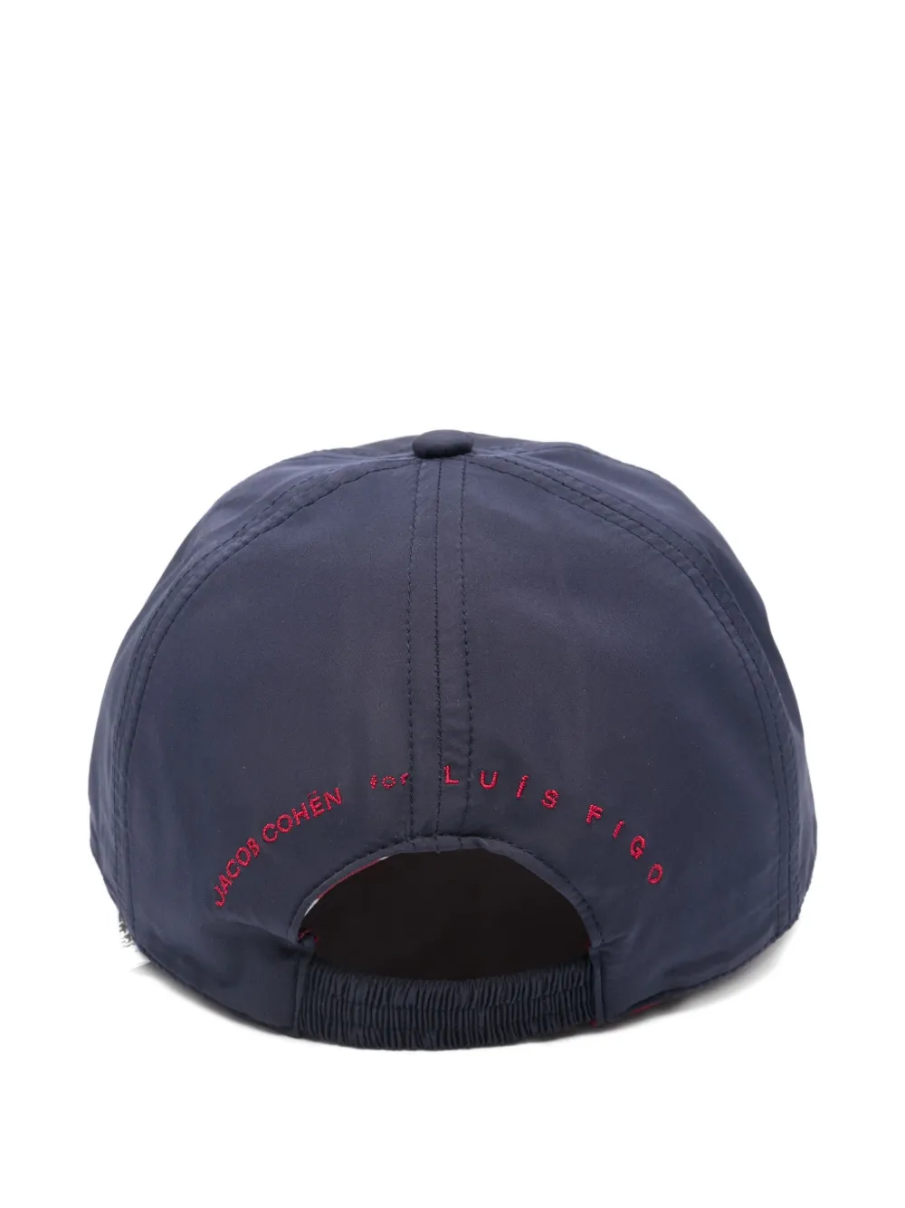 Jacob Cohën x Luis Figo embroidered cap - Blauw