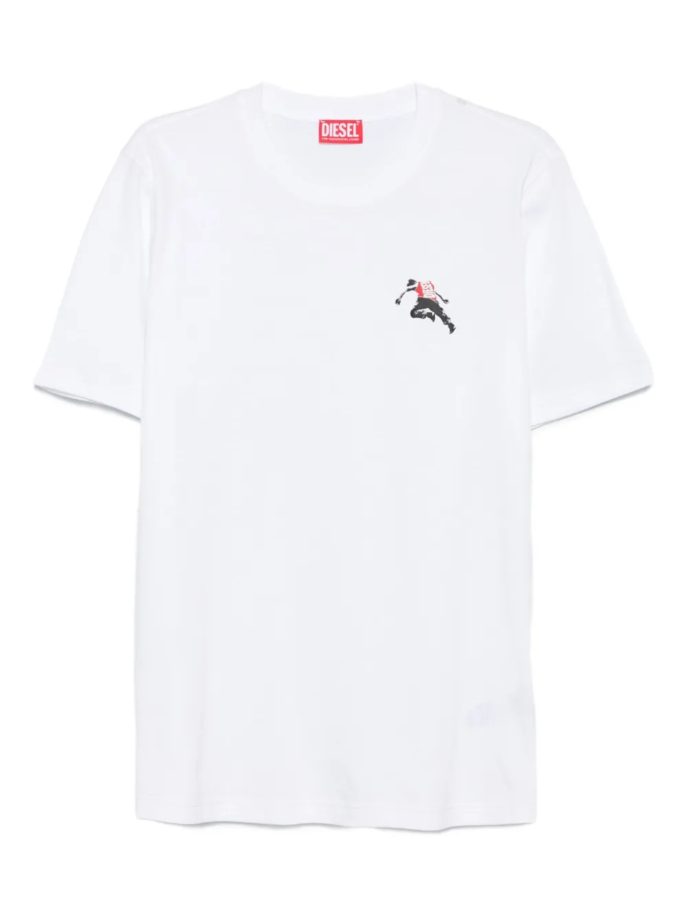 Diesel playera con estampado gráfico | blanco | Image 1