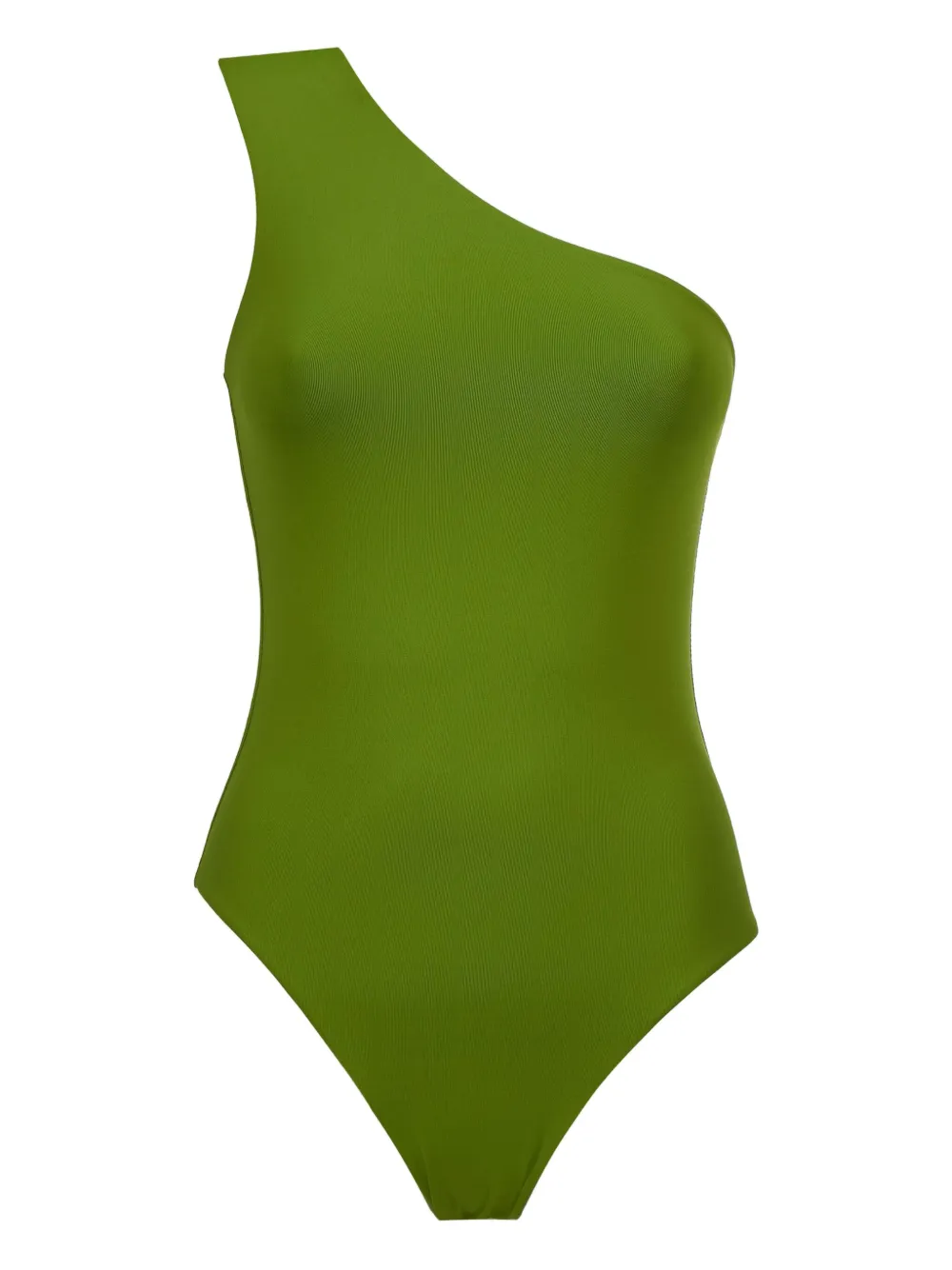 Yacare one-shoulder fringed swimsuit