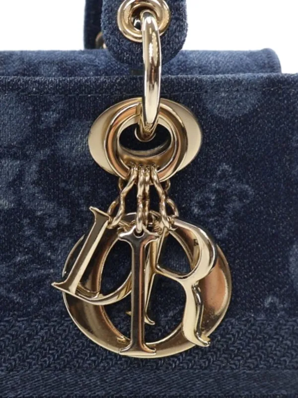 Christian Dior Pre-Owned 2021-2025 ミディアム デニム トワル