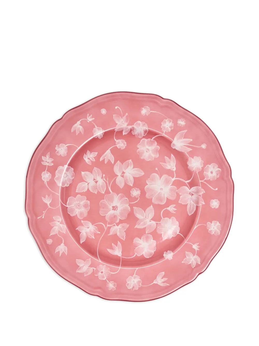 Cabana X Ginori 1735 Floral Charger Plate In Pink