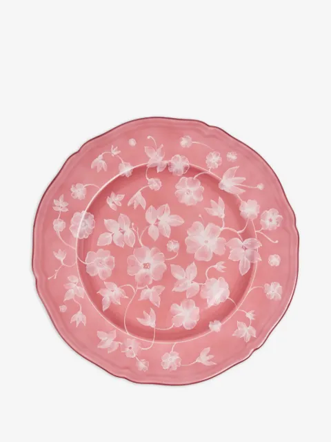 Cabana x Ginori 1735 floral charger plate