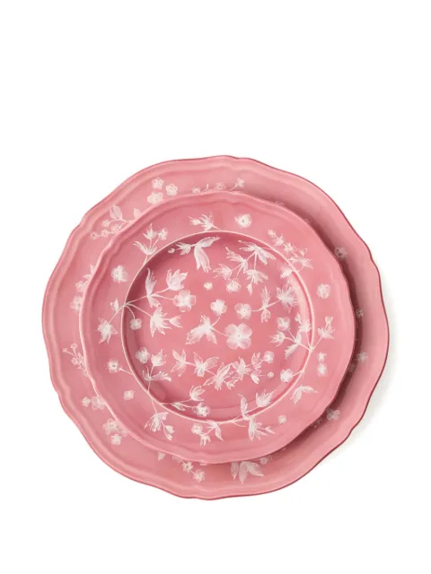 Cabana x Ginori 1735 floral-pattern dessert plate (21cm)