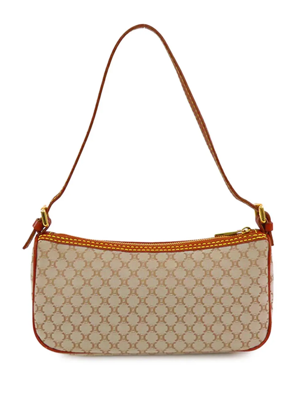 Céline Pre-Owned 20th Century Macadam Canvas shoulder bag - Marrone