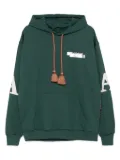 AL AIN tassel-embellished hoodie - Green