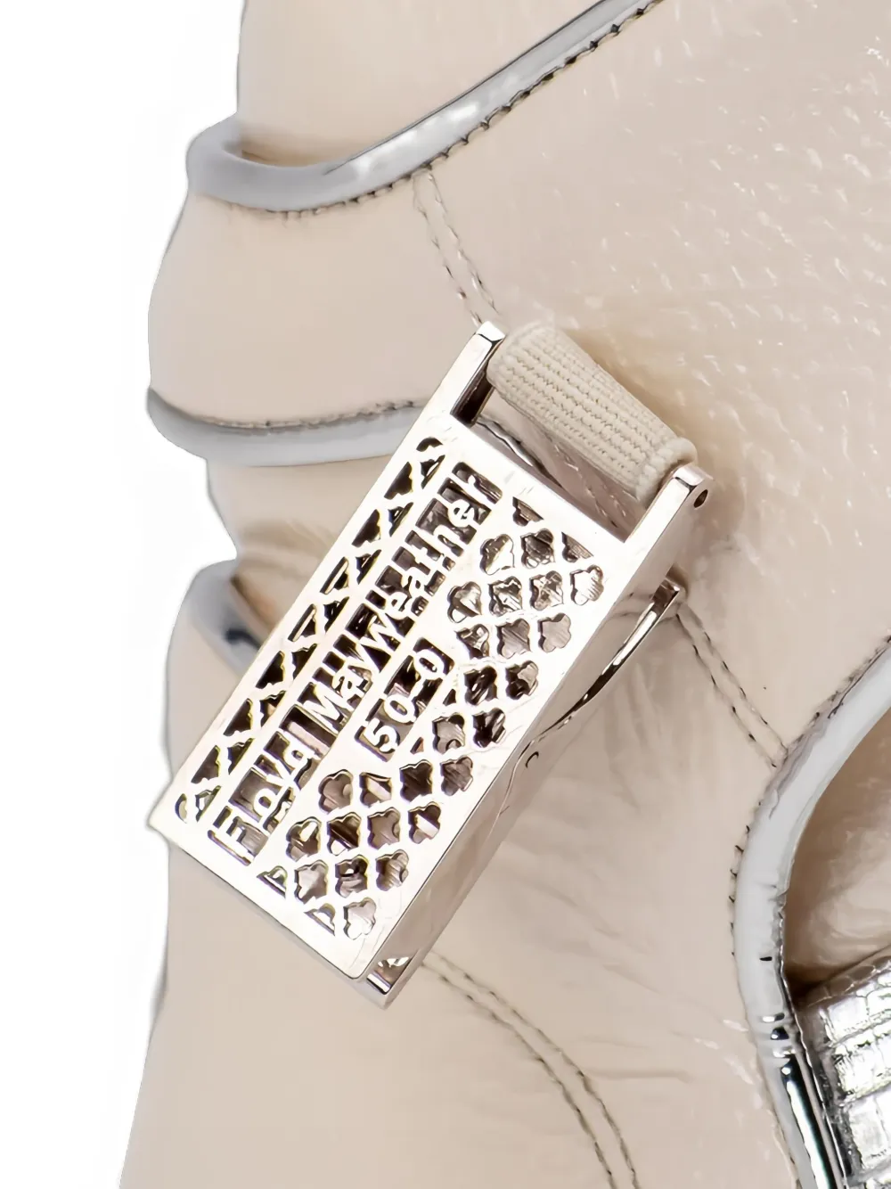 Leandro Lopes Mosh Diamond-embellished High-top Sneakers In Neutral