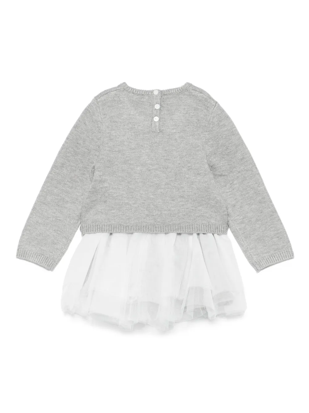 LIU JO cat-face tulle skirt - Grijs