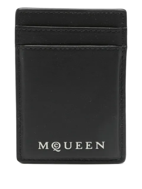 Alexander McQueen tarjetero McQueen Magnetic