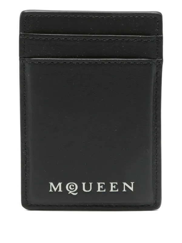 新品　Alexander McQueen ブラック カードケース　ハート 31313101_60976679_600.jpg