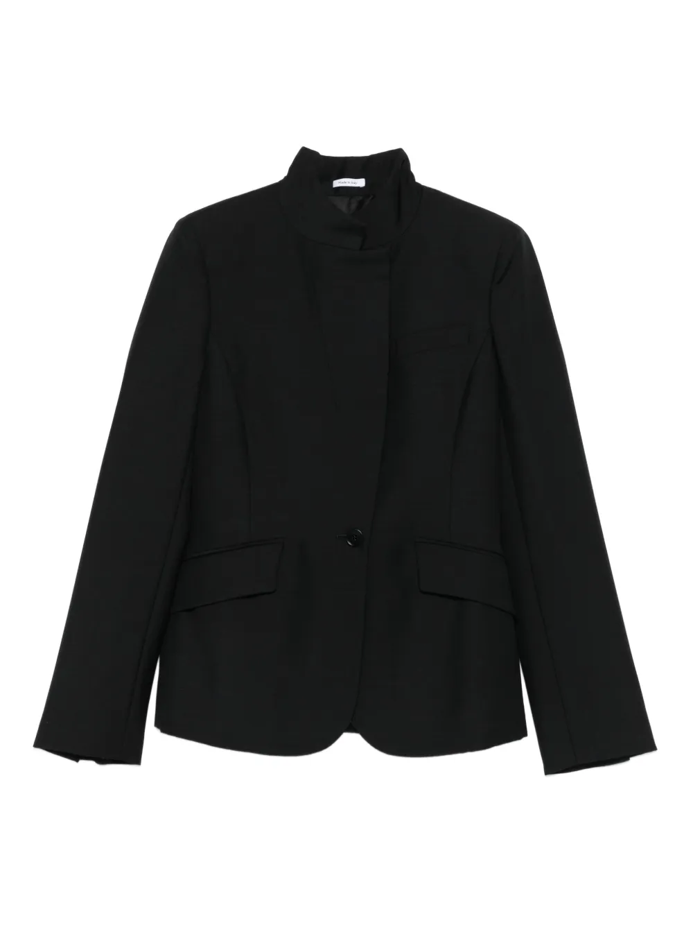 Alexander McQueen Jacke mit Stehkragen - Schwarz