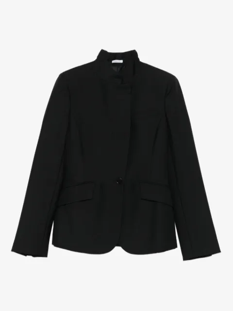 Alexander McQueen high-neck single-button jacket