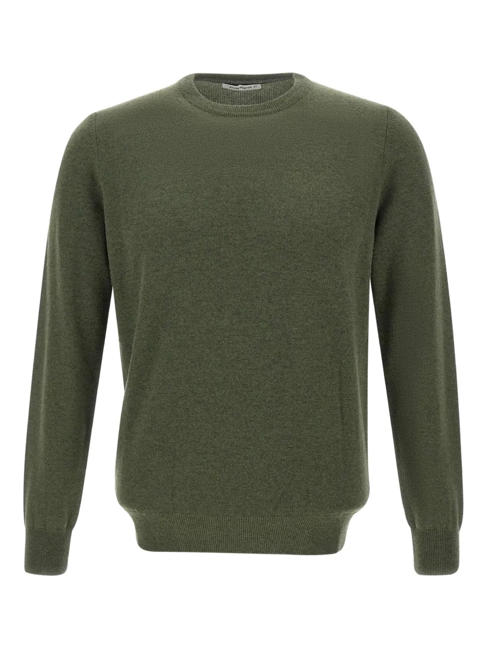 ribbed crew-neck sweater