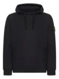 Stone Island kangaroo-pocket hoodie - Black