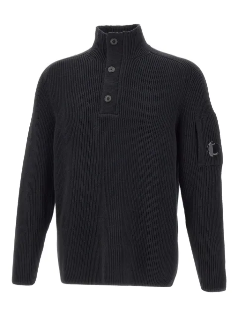 C.P. Company ribbed lens-pocket sweater