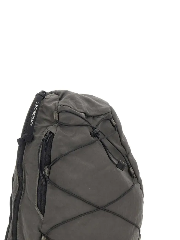 C.P. Company Nylon B ドローストリング ショルダーバッグ