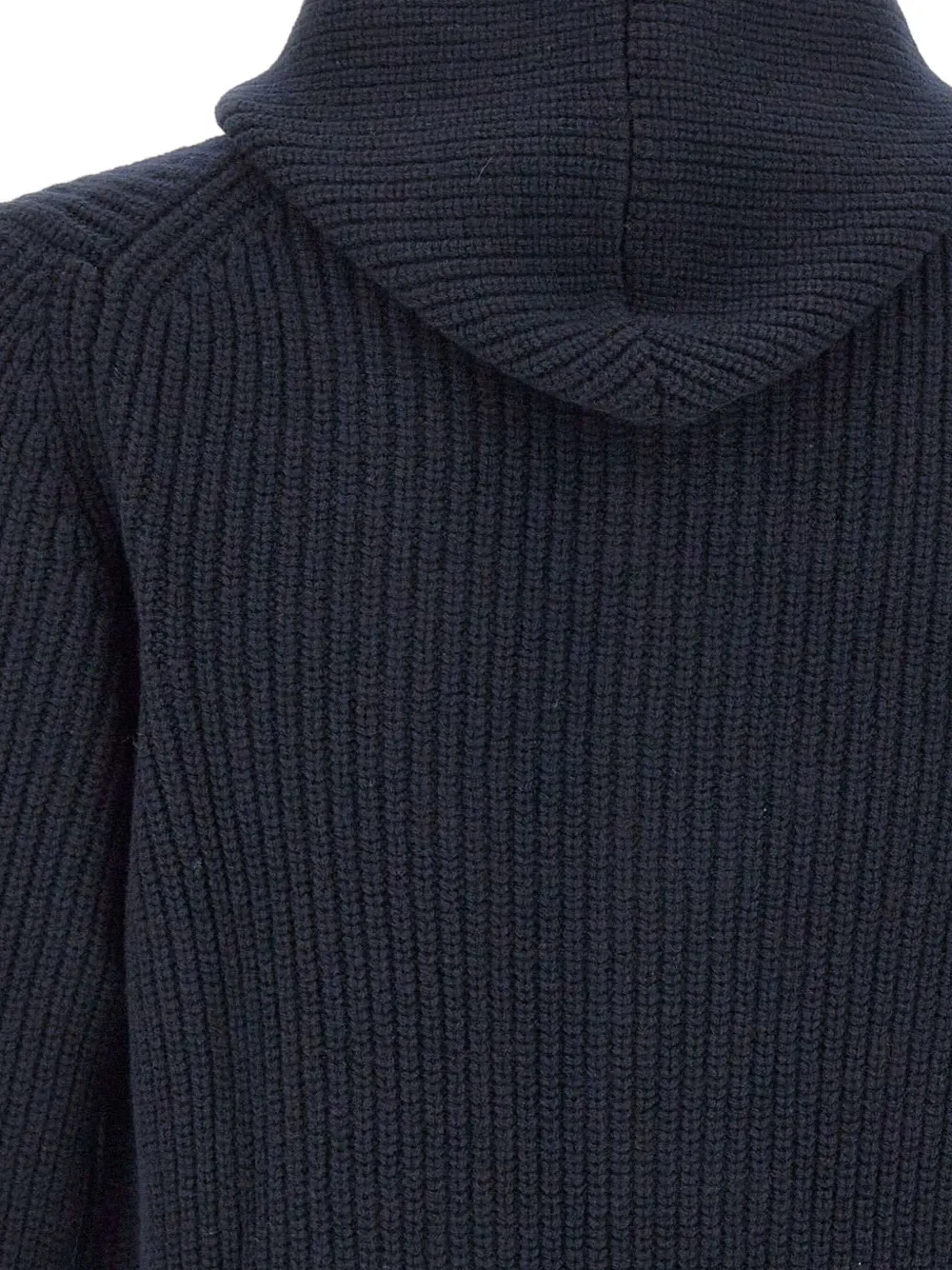 Filippo De Laurentiis Geribbeld vest Blauw