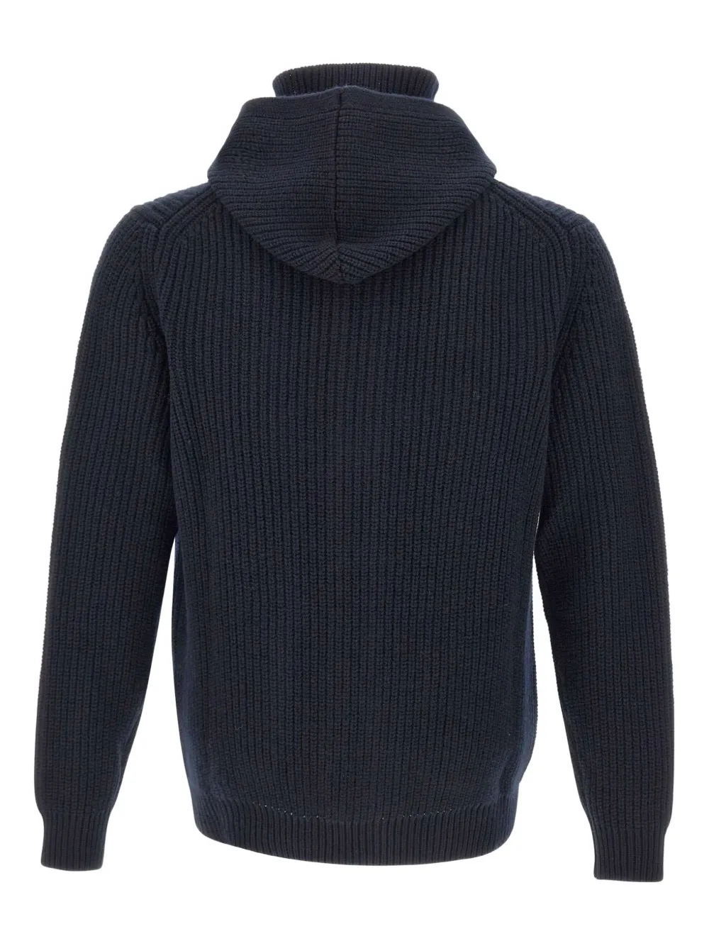 Filippo De Laurentiis ribbed hooded cardigan | Hoodies | Image 2