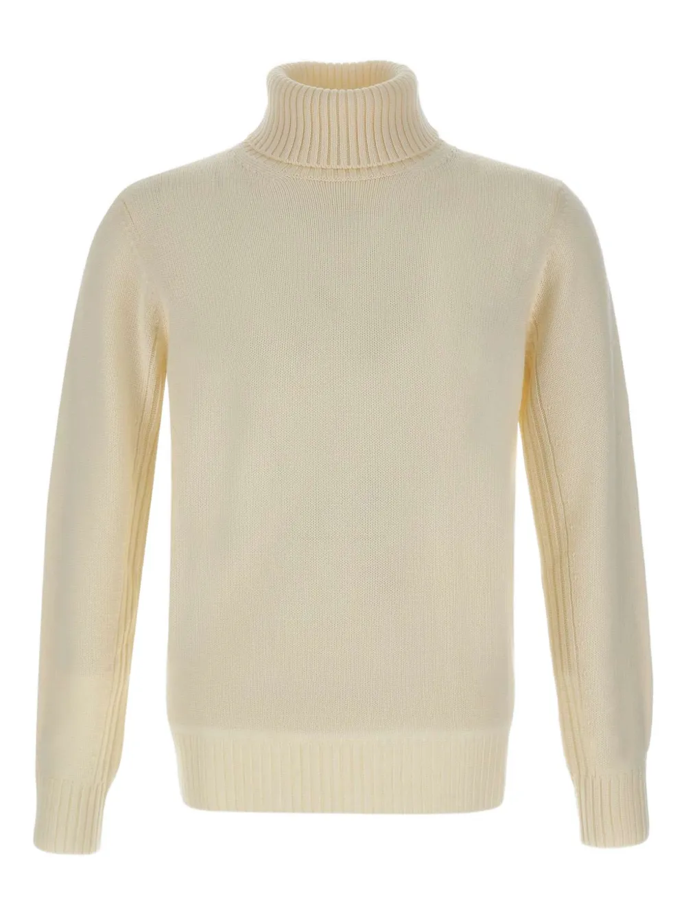 ribbed-knit turtleneck sweater