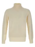Kangra ribbed-knit turtleneck sweater - Neutrals