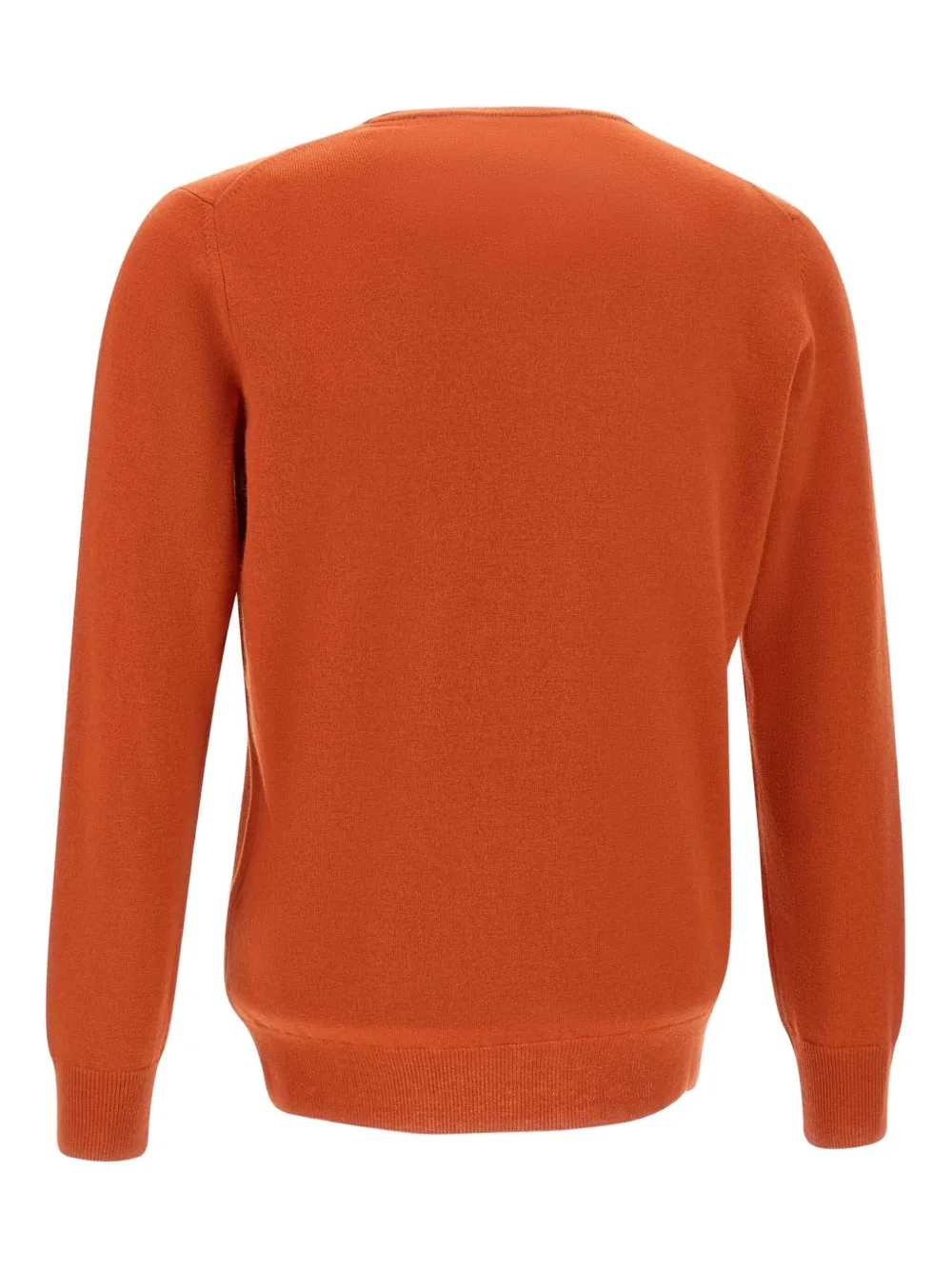 Kangra ribbed crew-neck sweater - Oranje