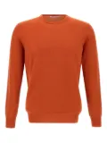 Kangra ribbed crew-neck sweater - Orange