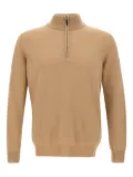 Kangra half-zip high-neck sweater - Neutrals