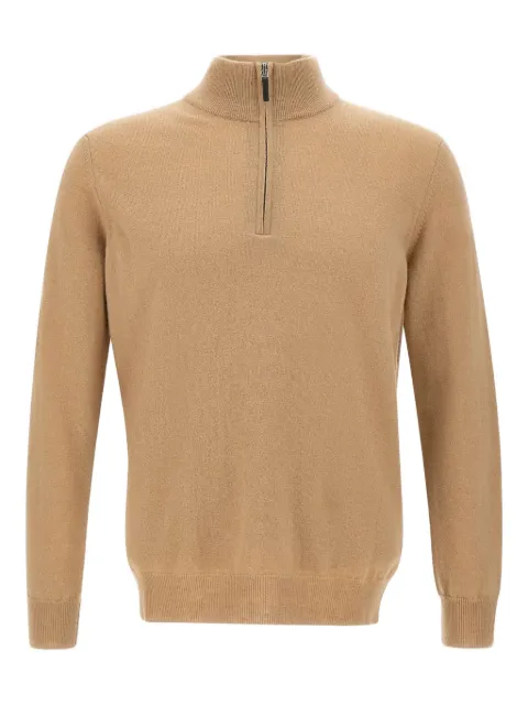 Kangra half-zip high-neck sweater