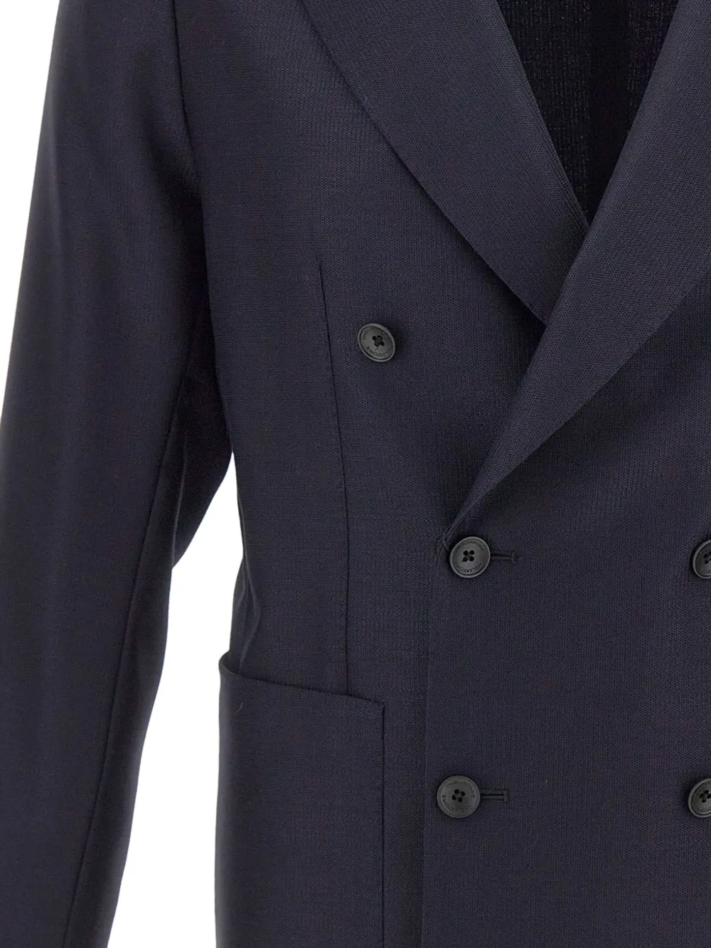 Tagliatore peak-lapel double-breasted blazer Blauw
