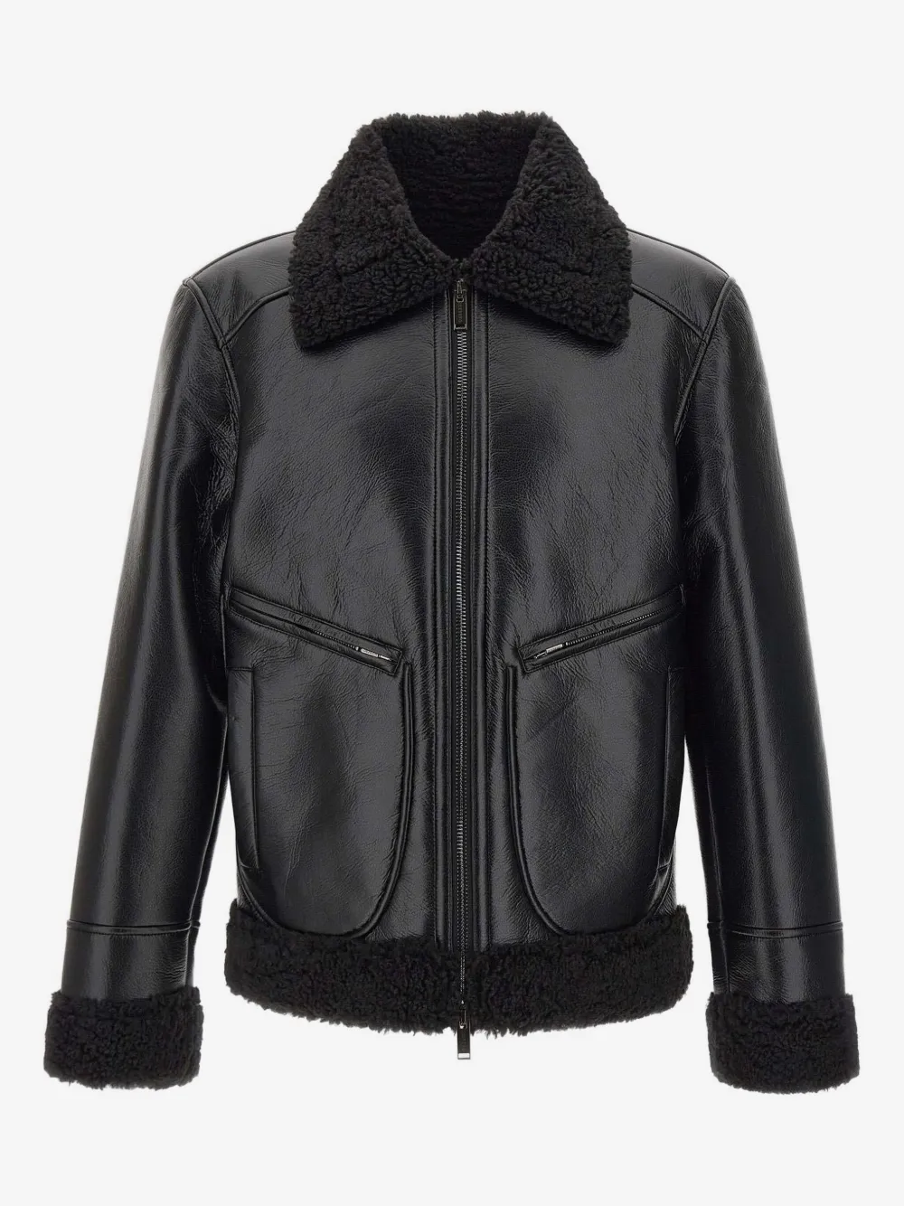 Iceberg zip-up bomber jacket | Black | Image 1