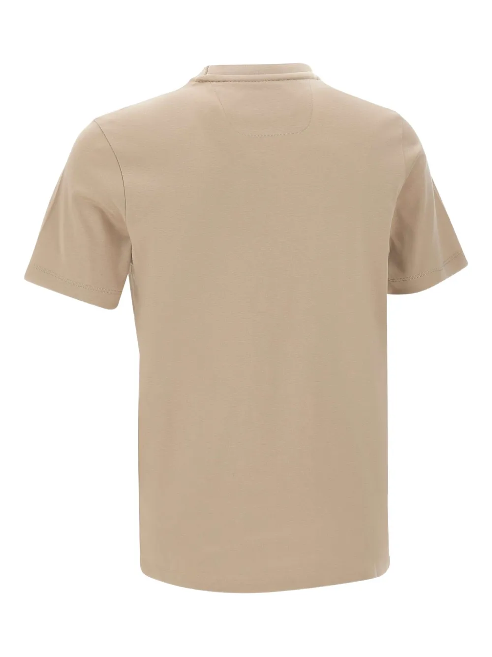 BOSS T-shirt met ronde hals Beige