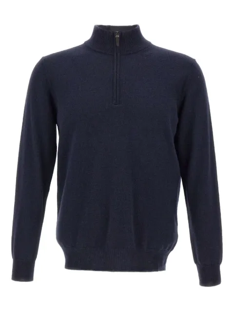 Kangra half-zip stand-collar sweater