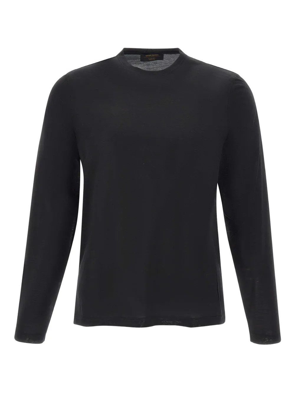 long-sleeve crew-neck sweater