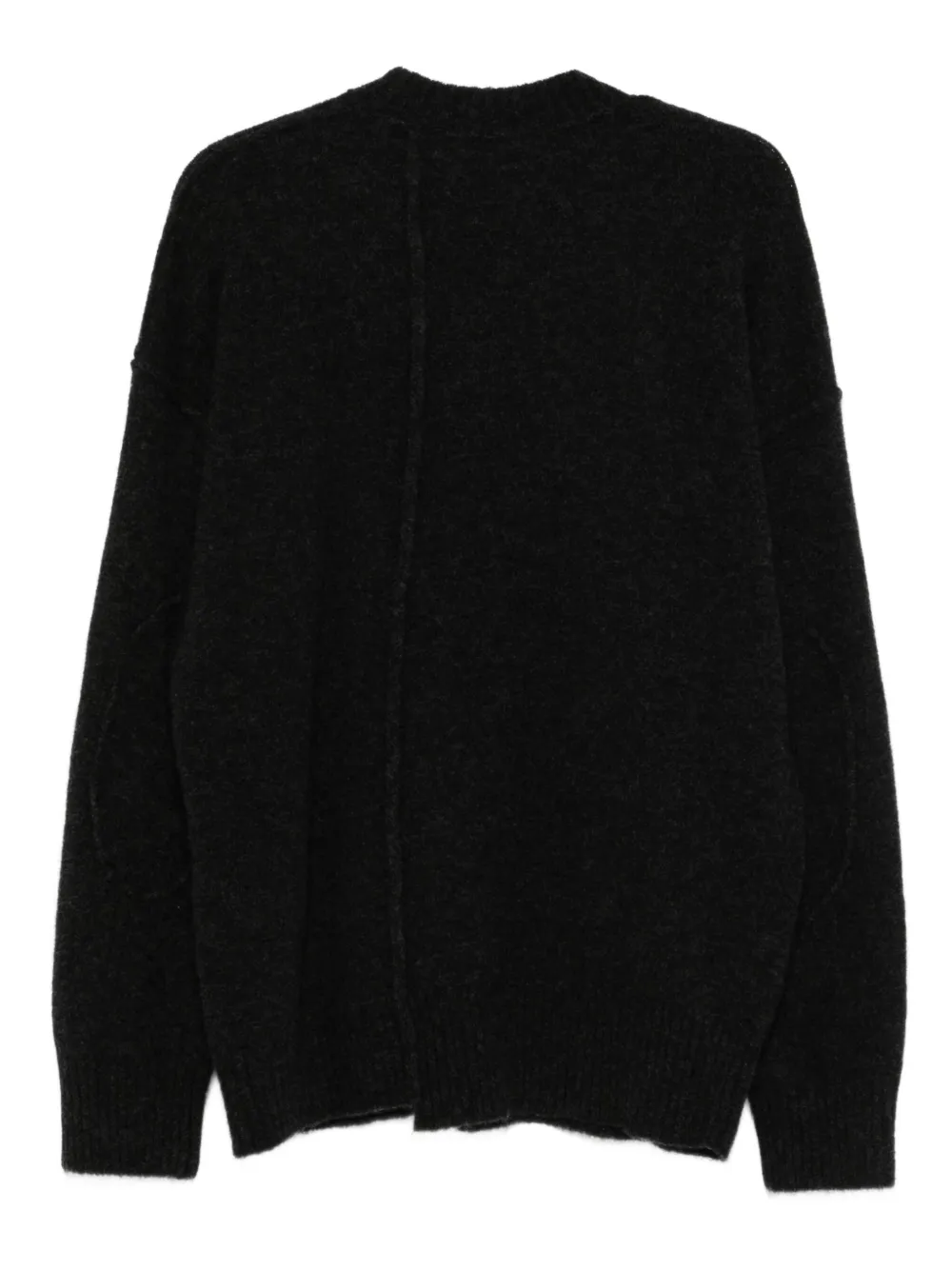 Isabel Benenato asymmetric-seam wool sweater | Knitted Sweaters | Image 2