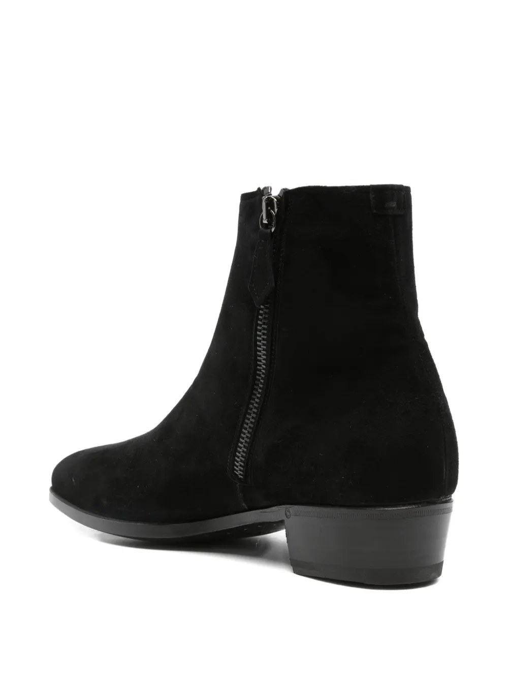 Lardini zip-detail boots Black