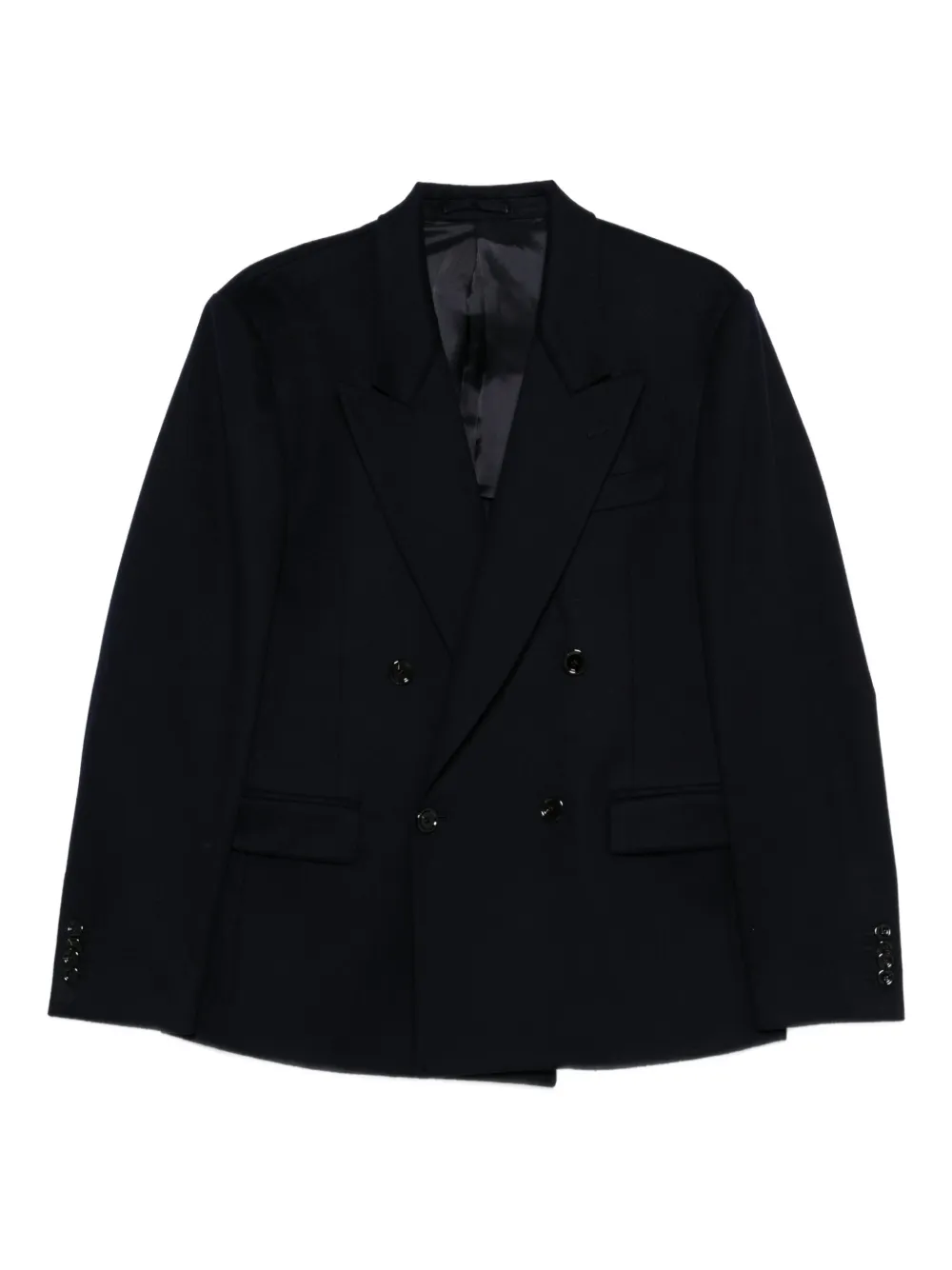 Lardini chamarra de lana con doble botonadura | azul | Image 1