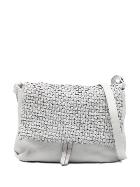 Reptile's House small woven-leather cross-body bag