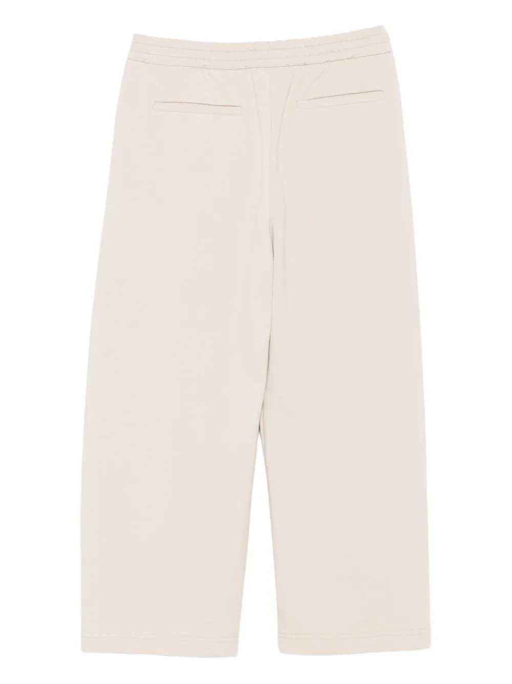 Brunello Cucinelli Kids pleated side-pocket trousers Beige
