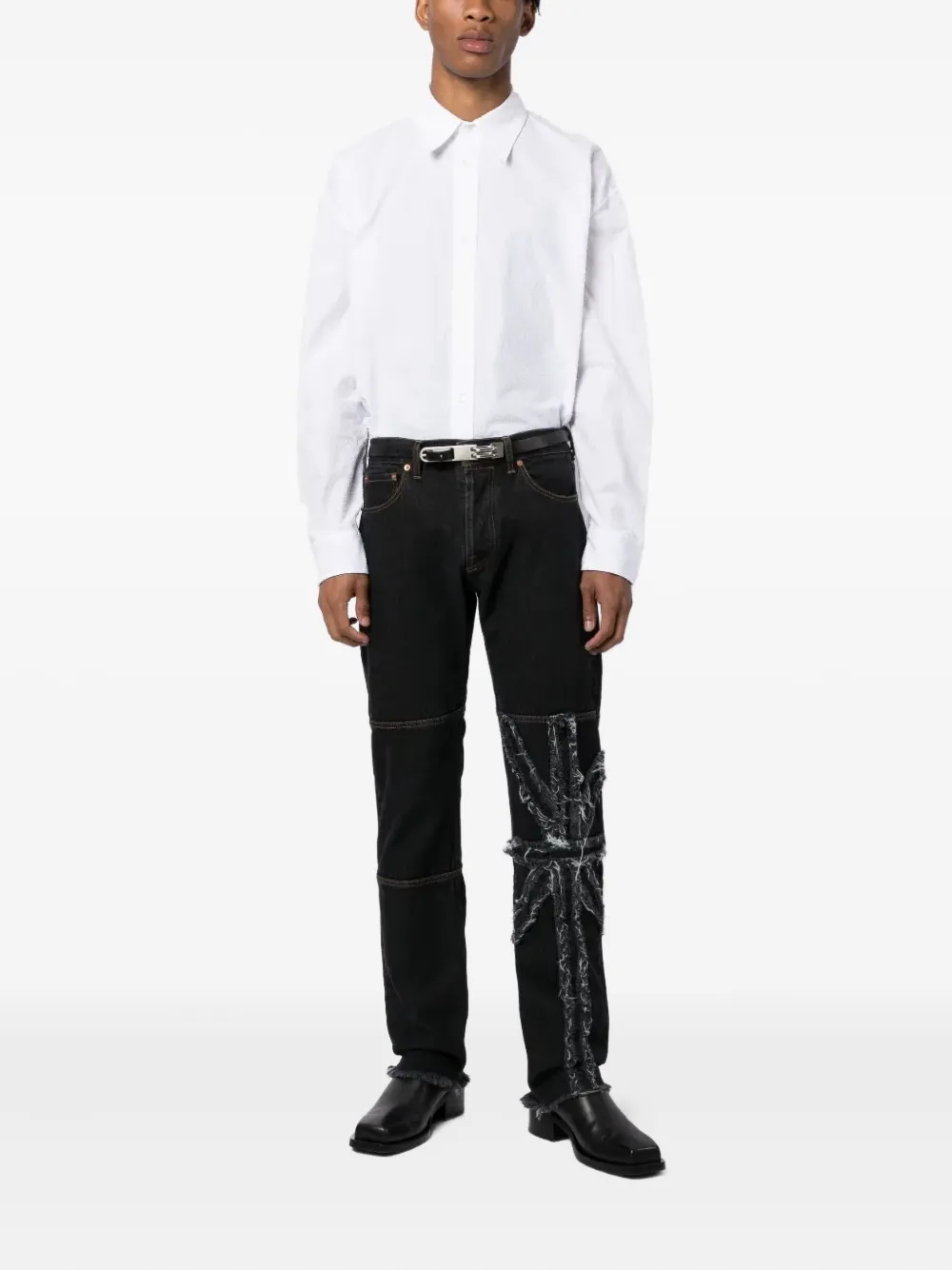 JORDANLUCA cotton shirt - Wit