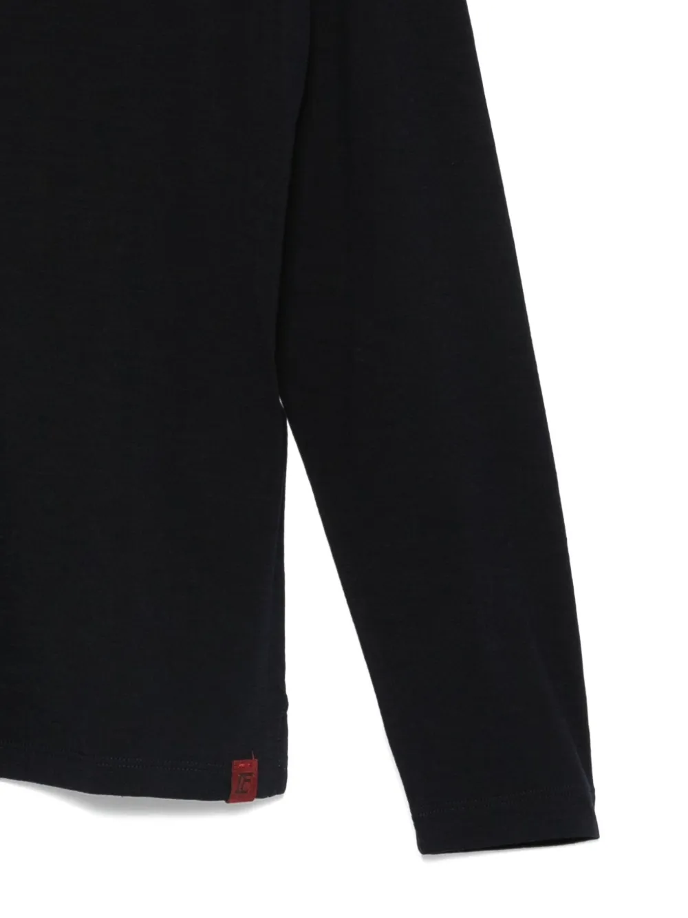 Jacob Cohën Wollen poloshirt Zwart