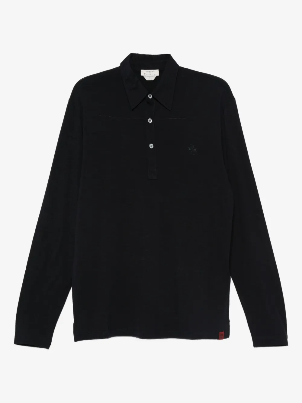 Jacob Cohën wool polo shirt | Black | Image 1