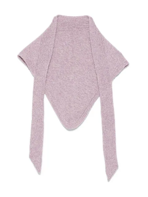 Magda Butrym triangular cashmere scarf