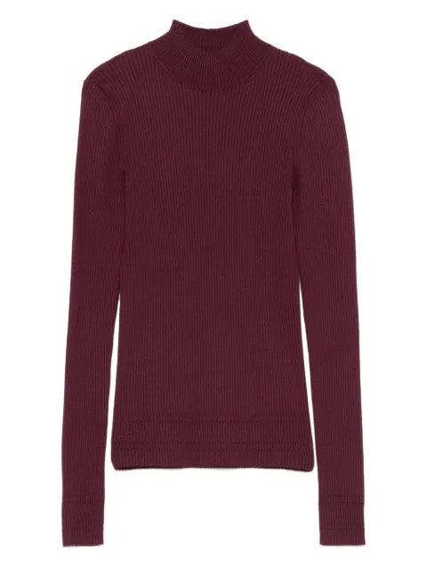 TWINSET ribbed-knit high-neck top