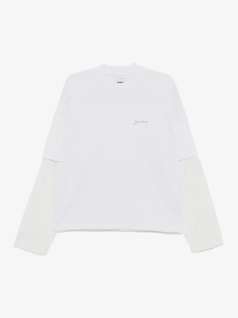 Bonsai logo-embroidered T-shirt