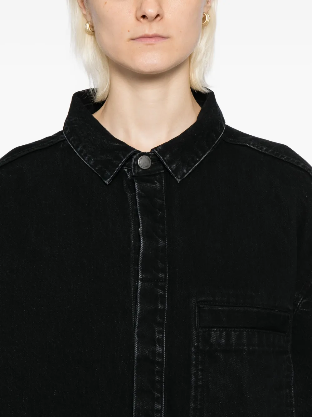 Entire Studios Herculean Jeansjacke In Black
