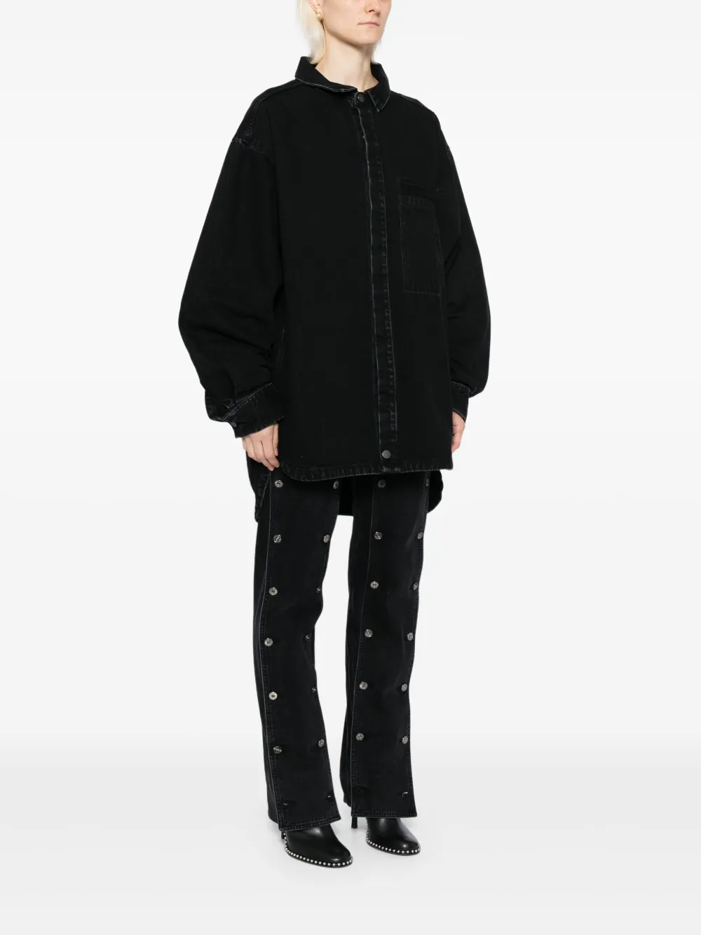 Entire Studios Herculean Jeansjacke In Black