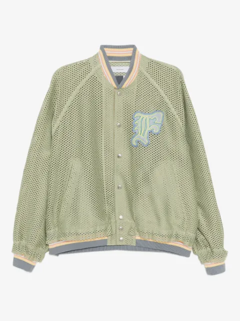 Facetasm logo-embroidered jacket