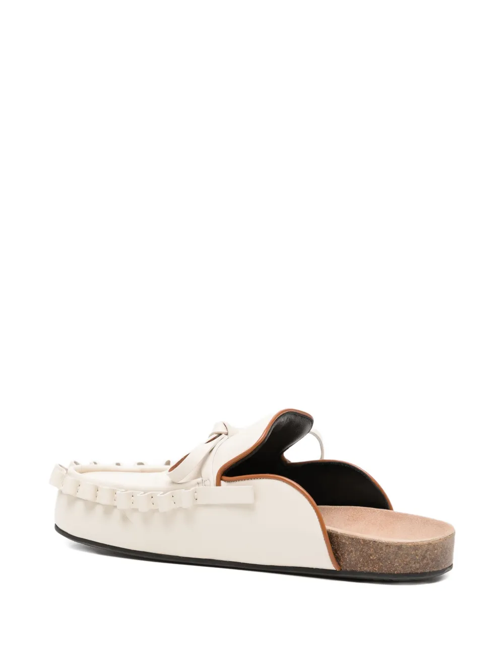 JW Anderson Leren muiltjes Beige
