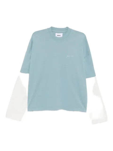 Bonsai playera con logo bordado